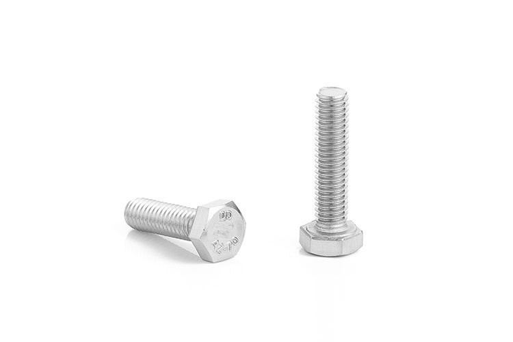 304不銹鋼外六角螺絲M4|M5|M6|M8 DIN933廠(chǎng)家批發(fā)全牙六角螺栓